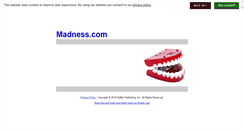 Desktop Screenshot of madness.com