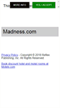 Mobile Screenshot of madness.com