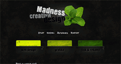 Desktop Screenshot of madness.cz